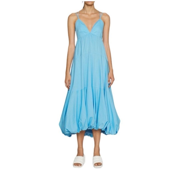 Cinq à Sept Effie Midi Gathered Hem Midi Dress - Picture 2 of 9